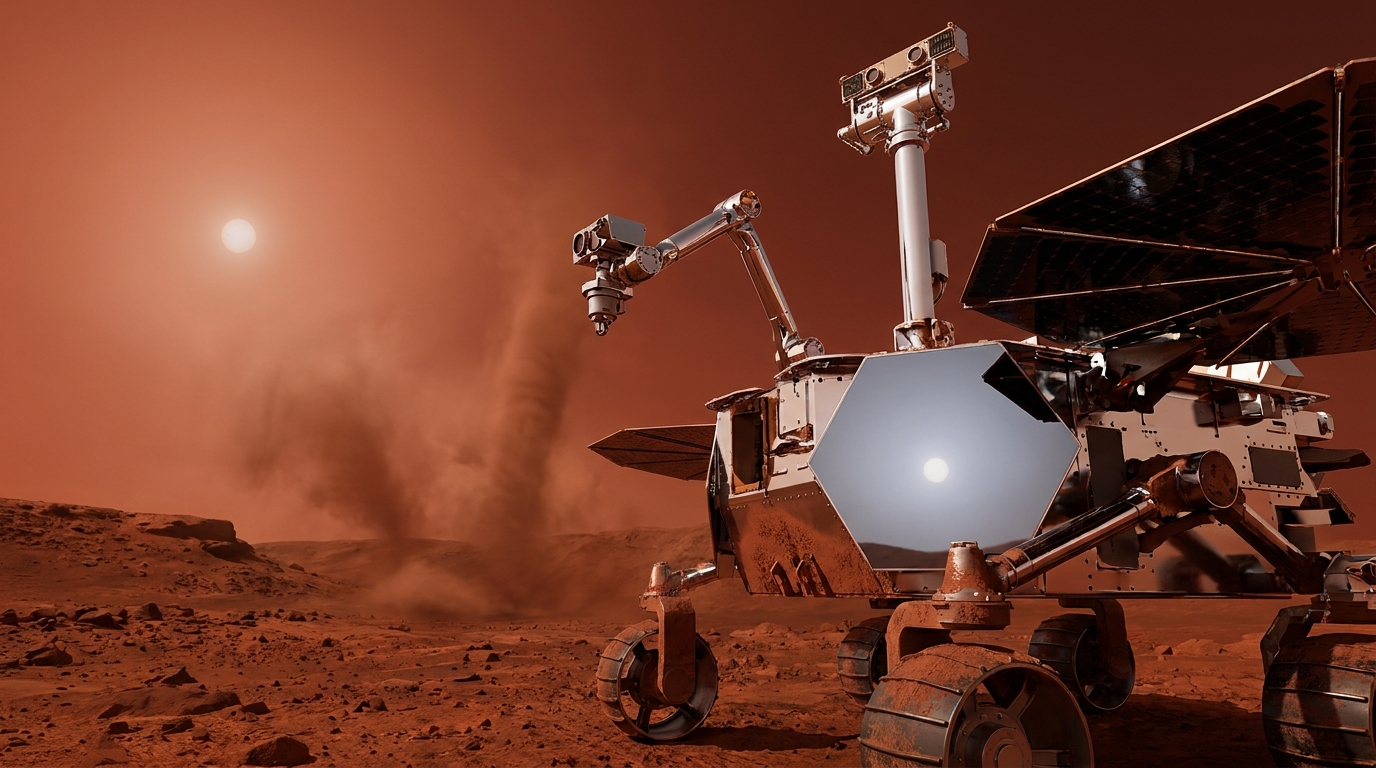 Mars graphene coating