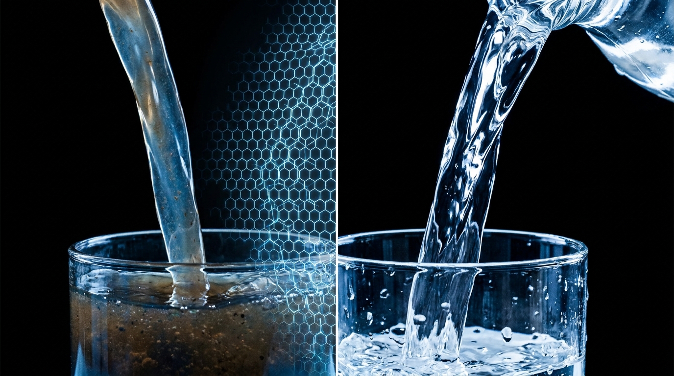 Graphene water filtration