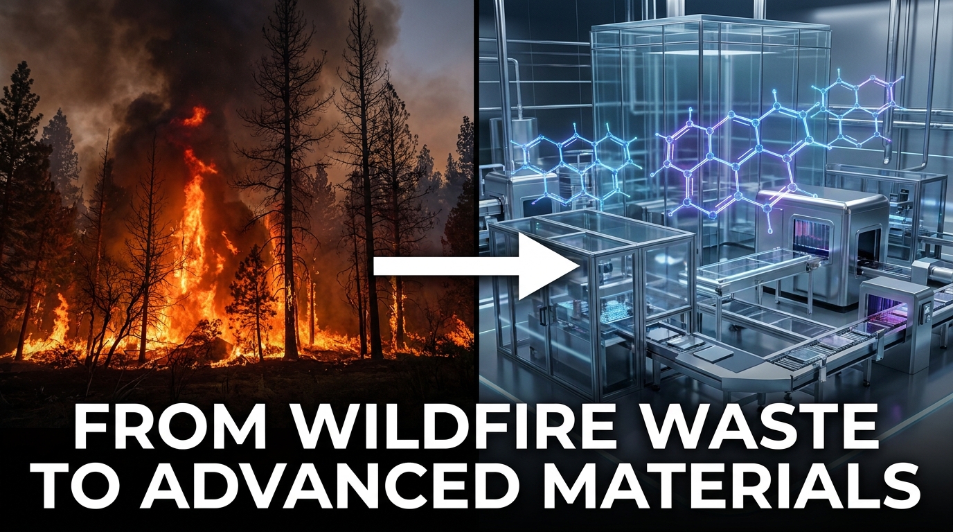 Wildfire to advanced materials